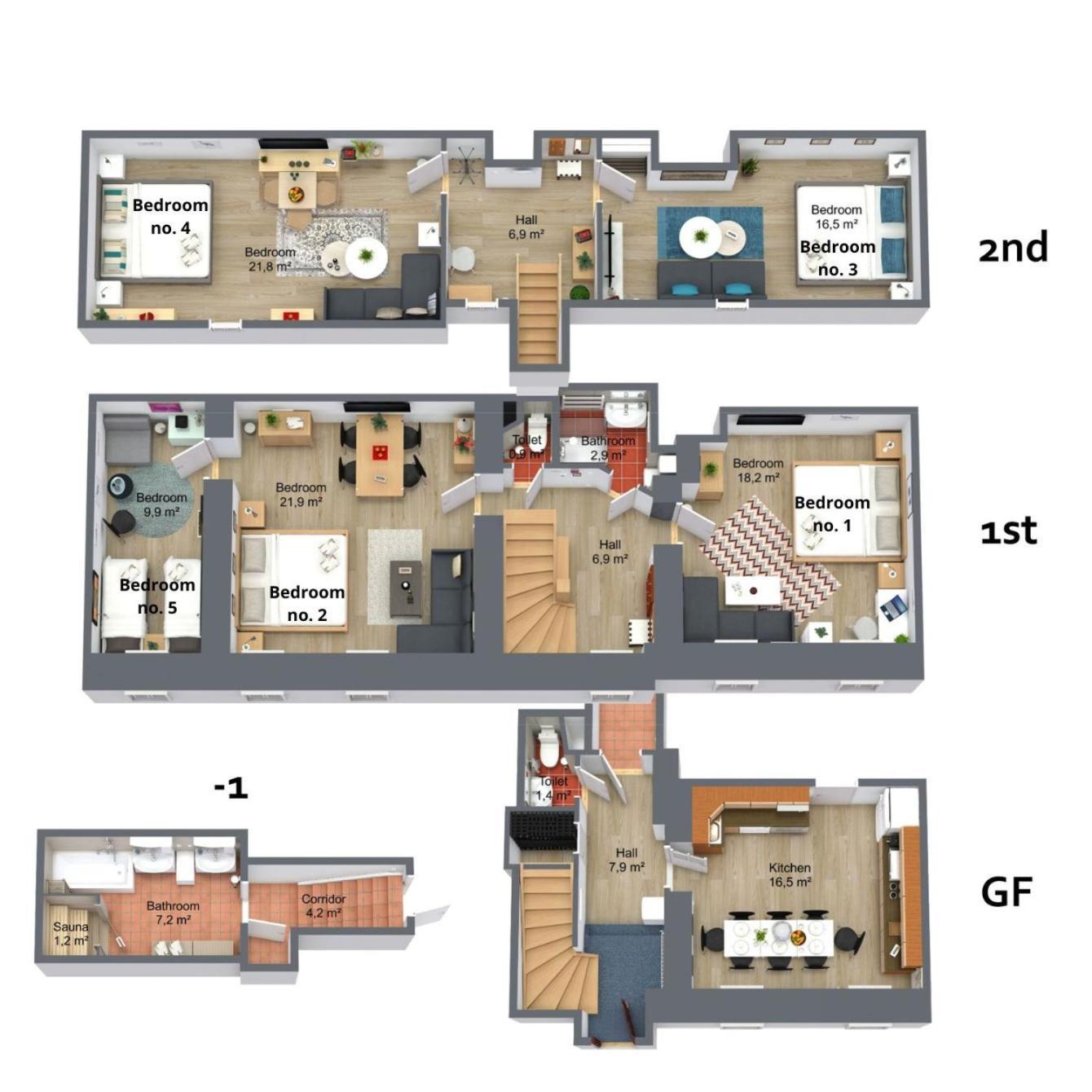 The Bookhouse, 5-bedroom By Castle Lejlighedshotel